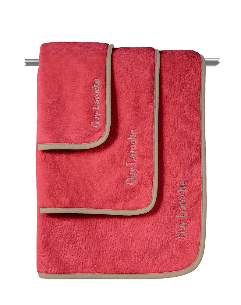 Σετ Πετσέτες 3 Τεμαχίων Guy Laroche New Comfy Red
