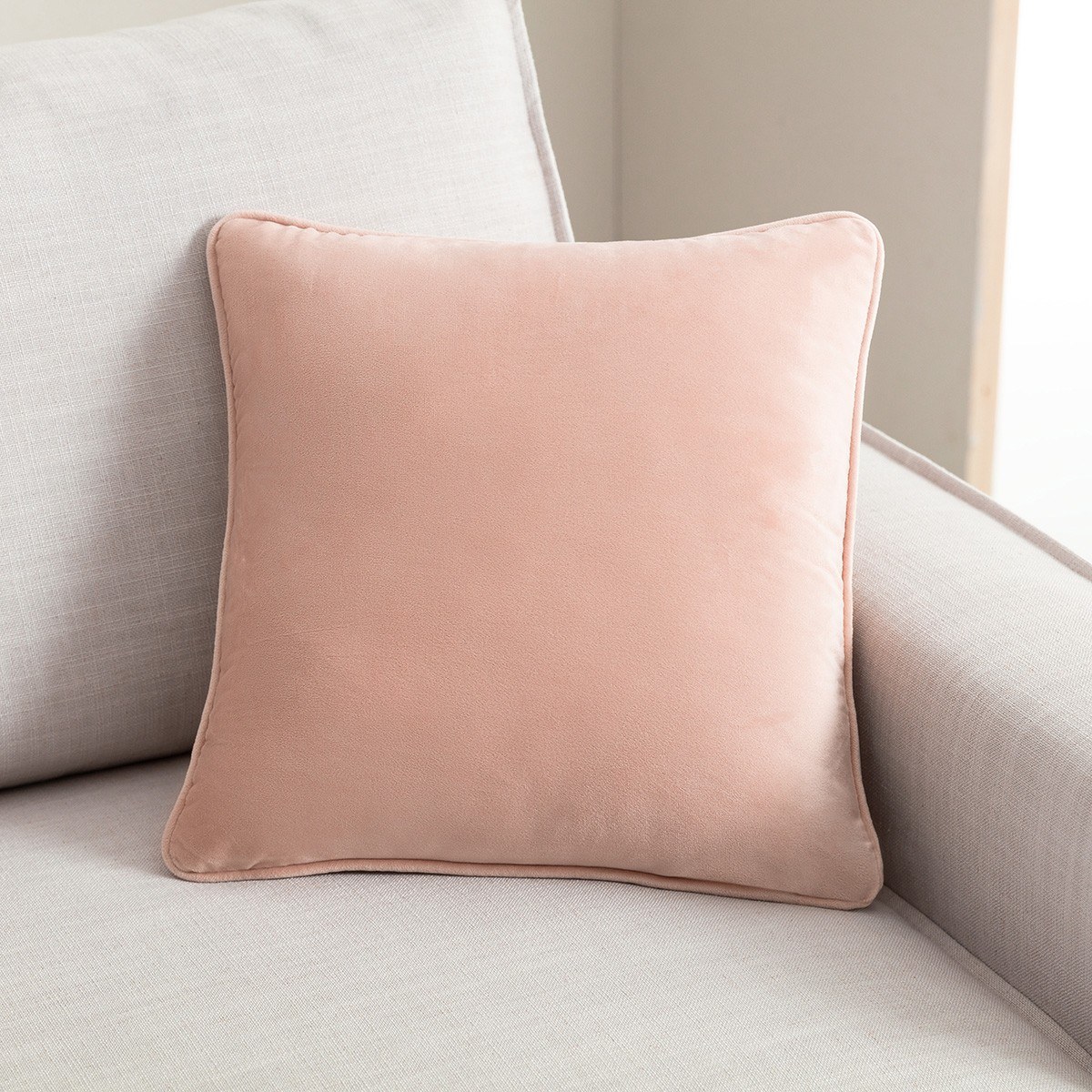 Μαξιλαροθήκη Διακόσμησης Gofis Home Winter Σομόν 711/31