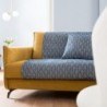 Ριχτάρι Πολυθρόνας Gofis Home Peacock Royal Blue 935-1/01 180x180