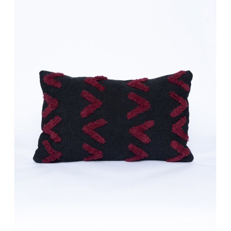 Μαξιλαροθήκη Διακόσμησης Palamaiki Mat Bordeaux 30x50