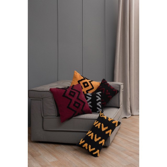 Μαξιλαροθήκη Διακόσμησης Palamaiki Mat Bordeaux...