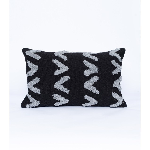 Μαξιλαροθήκη Διακόσμησης Palamaiki Mat Grey 30x50