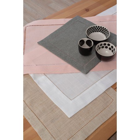 Σετ Σουπλά 2 Τεμαχίων Palamaiki Liana Grey 35x45