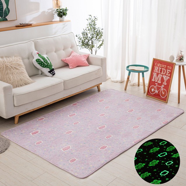 Χαλί Παιχνιδιού Φωσφοριζέ Palamaiki Doodle...