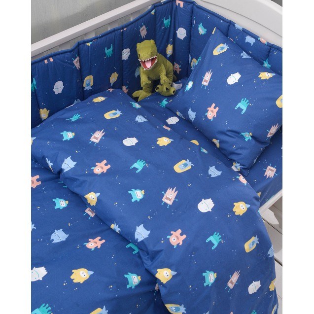 Σετ Σεντόνια Κούνιας 3 Τεμαχίων Rythmos Busters...