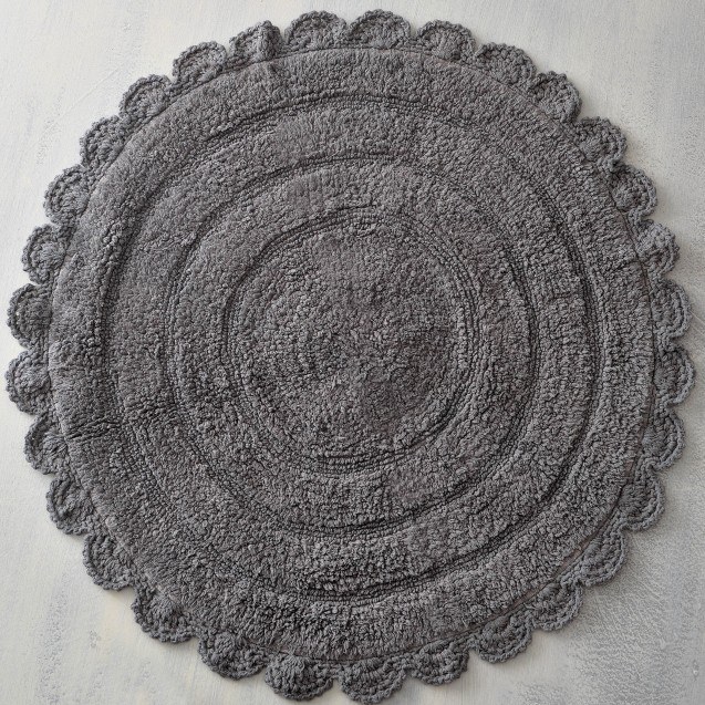 Χαλάκι Rythmos Opal Γκρι Σκούρο Δ70