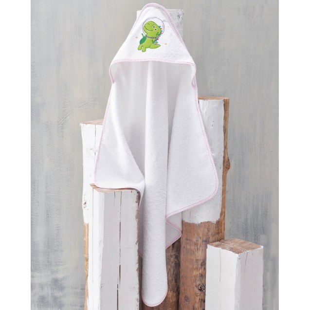 Κάπα Rythmos Astronaut Dino Λευκό-Ροζ