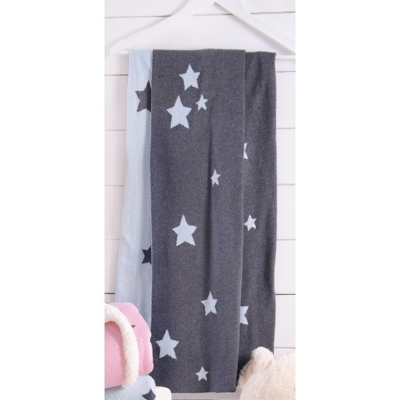 Κουβέρτα Αγκαλιάς Rythmos Orion Σιέλ 80x100