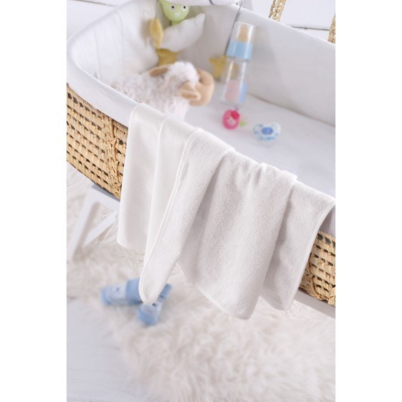 Σελτεδάκι Αδιάβροxο Rythmos Λευκό 50x80