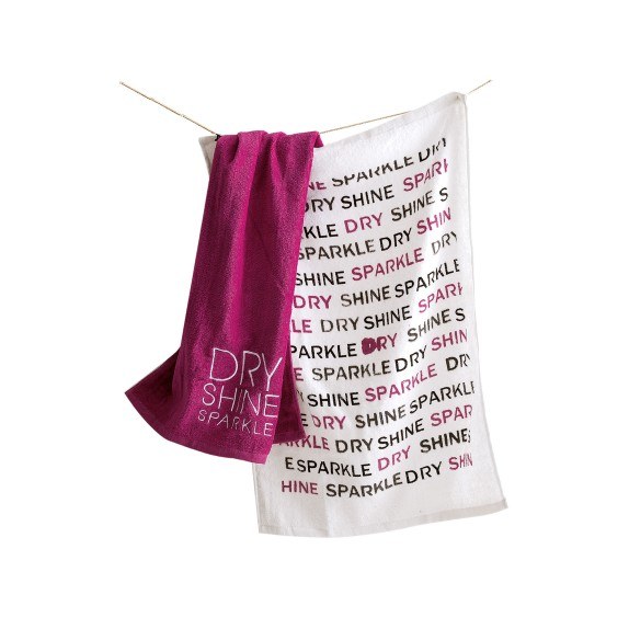 Σετ Πετσέτες Κουζίνας Βελουτέ 2 Τεμαχίων Rythmos Sparkle...