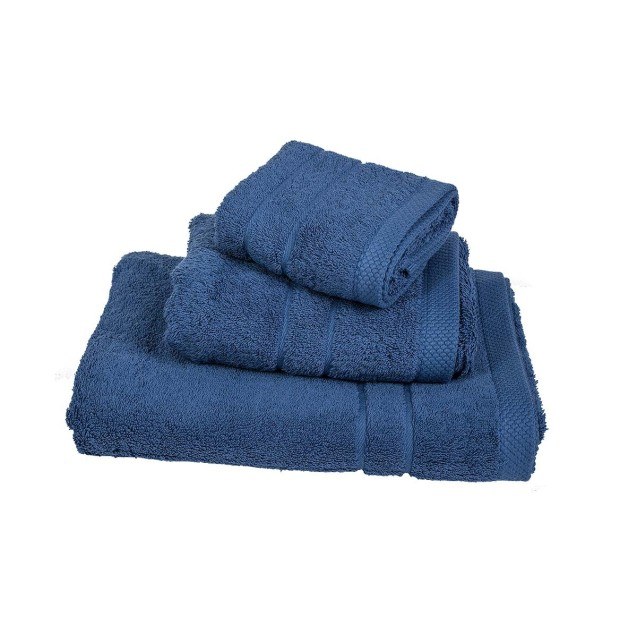 Πετσέτα Προσώπου Le Blanc Πεννιέ 600 Blue 50x95