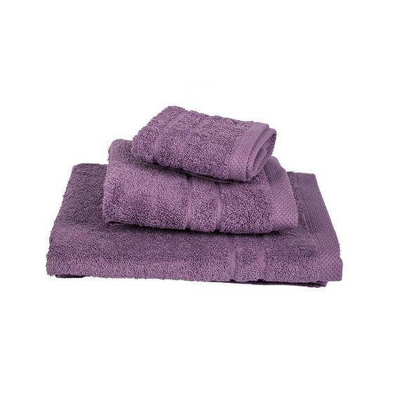 Σετ Πετσέτες 3 Τεμαχίων Le Blanc Πεννιέ 600 Lilac