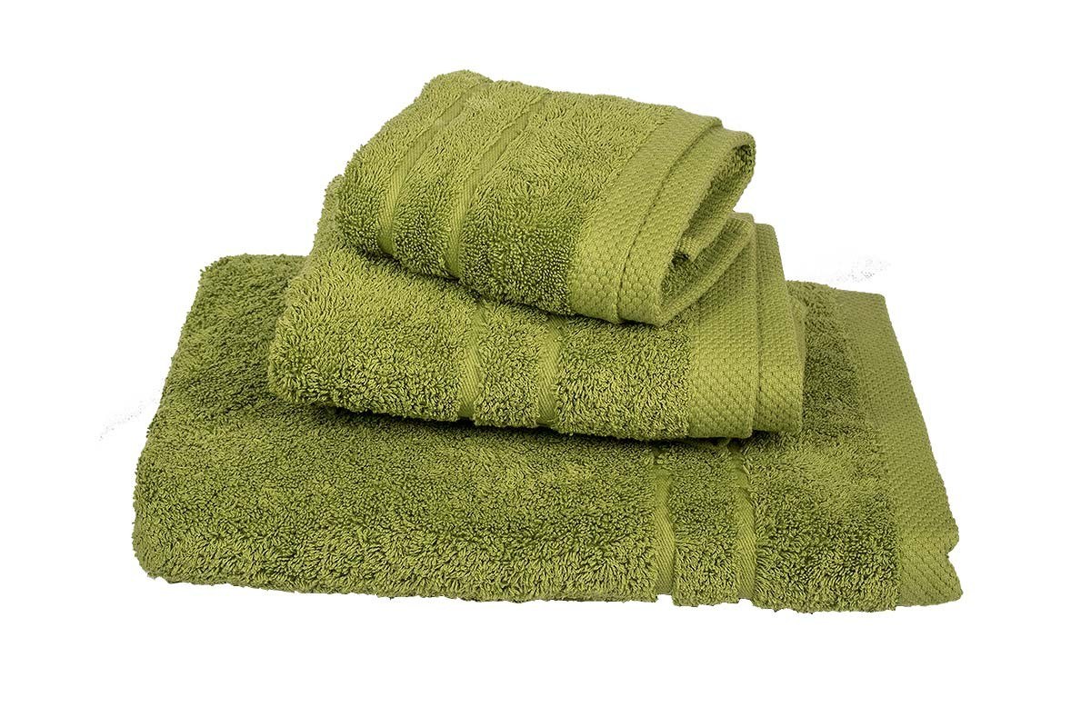 Σετ Πετσέτες 3 Τεμαχίων Le Blanc Πεννιέ 600 Olive