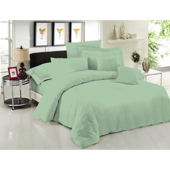 Σετ Μαξιλαροθήκες 2 Τεμαχίων Le Blanc Green 50x70