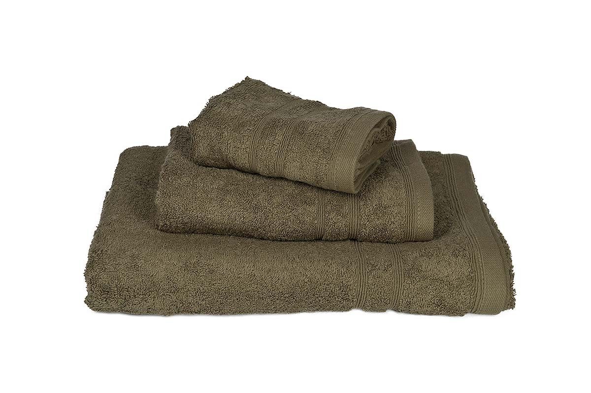 Πετσέτα Χεριών ΚΟΜΒΟΣ Πεννιέ 500 Army Green 30x50