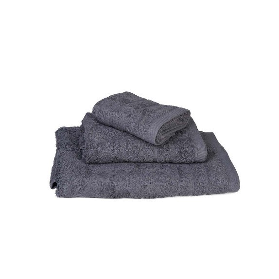Πετσέτα Μπάνιου ΚΟΜΒΟΣ Πεννιέ 500 Grey 75x145