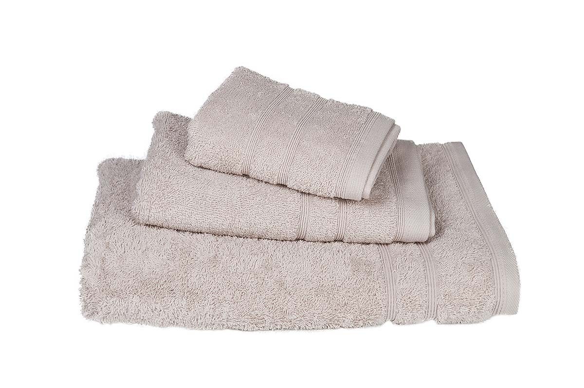 Πετσέτα Μπάνιου ΚΟΜΒΟΣ Πεννιέ 500 Sand 75x145