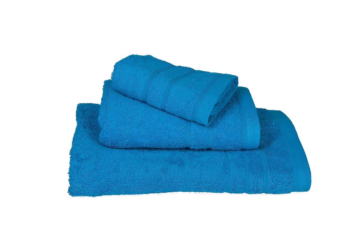 Πετσέτα Προσώπου ΚΟΜΒΟΣ Πεννιέ 500 Turquoise 50x90