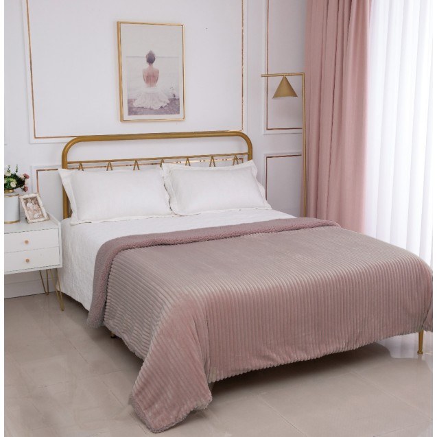 Κουβέρτα με Sherpa Υπέρδιπλη Silk Fashion Kotle...