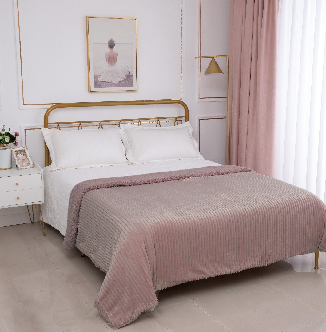 Κουβέρτα με Sherpa Υπέρδιπλη Silk Fashion Kotle Syklame