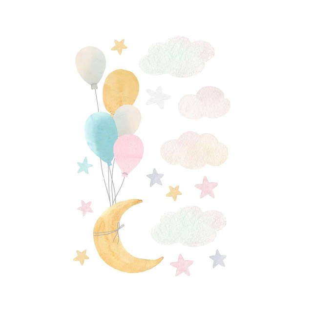 Αυτοκόλλητα Τοίχου Ango Sky XL 18312