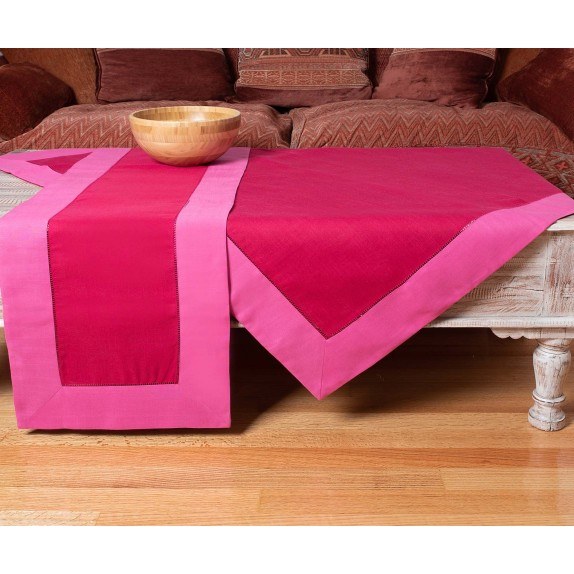 Ροτόντα Silk Fashion Bg17 Ανοιχτό Μωβ/Φούξια Δ.180