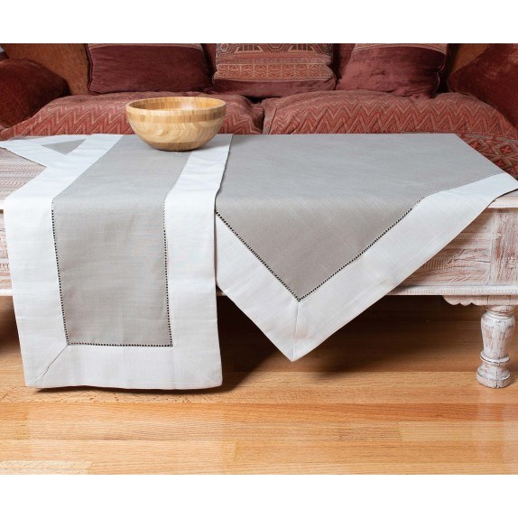 Καρέ Silk Fashion Bg17 Γκρι Ανοιχτό/Γκρι Σκούρο 90 x90