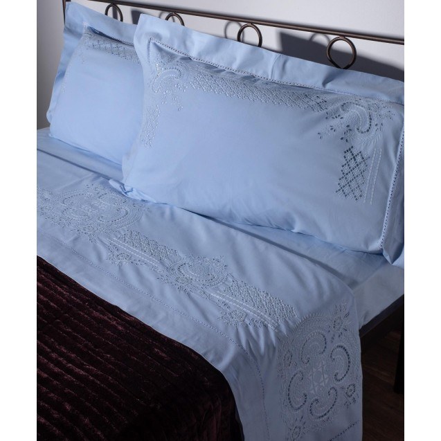 Σετ Σεντόνια Χειροποίητα Υπέρδιπλα 4 Τεμαχίων...