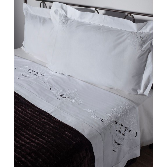 Σετ Σεντόνια Χειροποίητα Υπέρδιπλα 3 Τεμαχίων Silk...