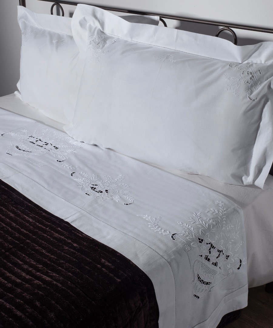 Σεντόνια, Μαξιλαροθήκες Anesis Home - ΣΗΜΑΝΤΙΚΟ: Σε περίπτωση διαφοράς τιμής από το κατάστημα ισχύει παντα και μόνο η τιμή του καταστήματος Σετ Σεντόνια Χειροποίητα Υπέρδιπλα 3 Τεμαχίων Silk Fash