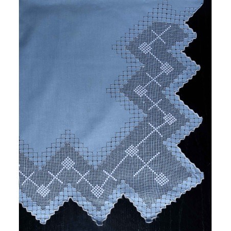 Σετ Σεντόνια Χειροποίητα Υπέρδιπλα 4 Τεμαχίων Silk Fashion 712 Σιέλ 225x270