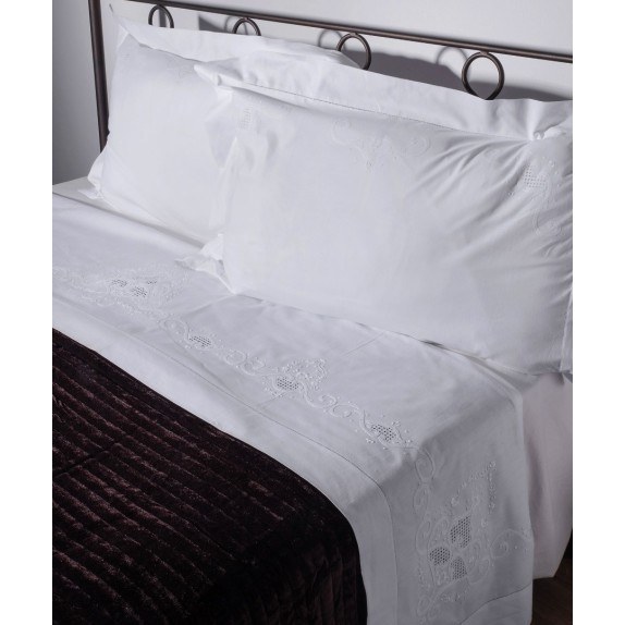 Σετ Σεντόνια Χειροποίητα Υπέρδιπλα 3 Τεμαχίων Silk...