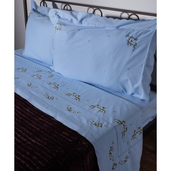 Σετ Σεντόνια Χειροποίητα Υπέρδιπλα 4 Τεμαχίων Silk...