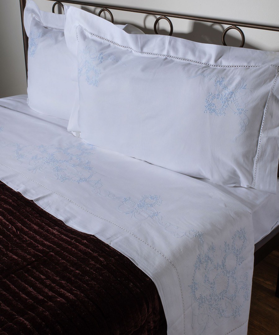 Σεντόνια, Μαξιλαροθήκες Anesis Home - ΣΗΜΑΝΤΙΚΟ: Σε περίπτωση διαφοράς τιμής από το κατάστημα ισχύει παντα και μόνο η τιμή του καταστήματος Σετ Σεντόνια Χειροποίητα Υπέρδιπλα 4 Τεμαχίων Silk Fash