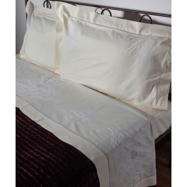 Σετ Σεντόνια Χειροποίητα Υπέρδιπλα 4 Τεμαχίων...