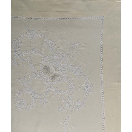 Σετ Σεντόνια Χειροποίητα Υπέρδιπλα 4 Τεμαχίων Silk Fashion 2827 Κίτρινο 225x270