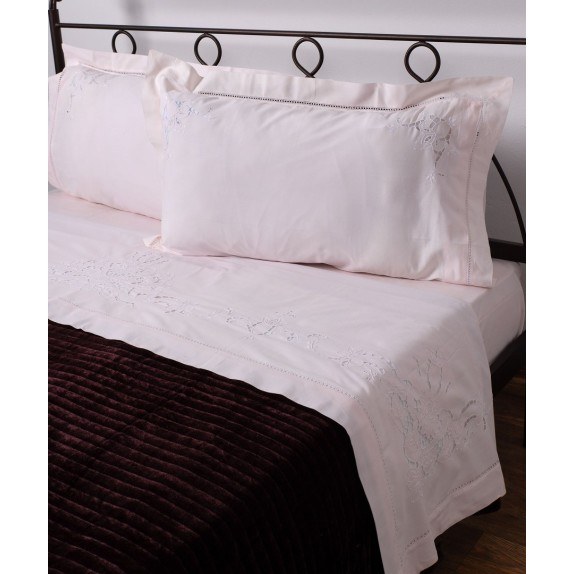 Σετ Σεντόνια Χειροποίητα Υπέρδιπλα 4 Τεμαχίων Silk...