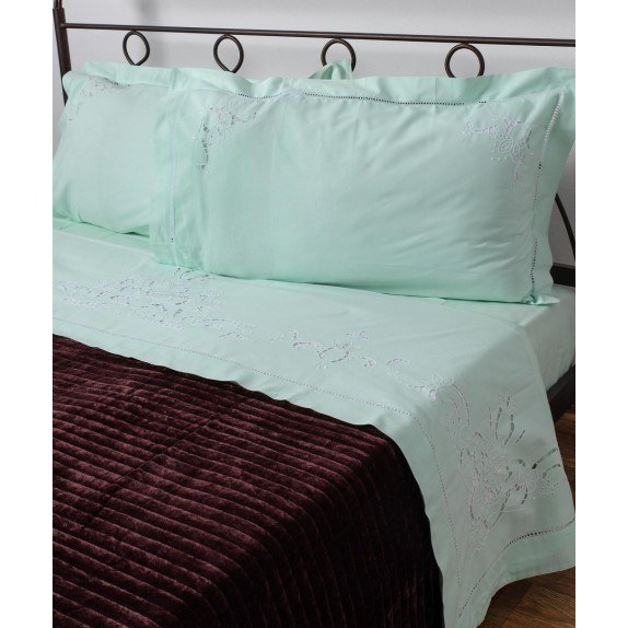 Σετ Σεντόνια Χειροποίητα Υπέρδιπλα 4 Τεμαχίων Silk...