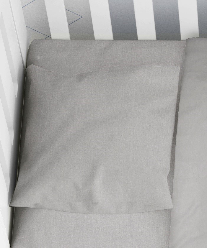 Μαξιλαροθήκη Dimcol Solid 496 Elephant 35x45