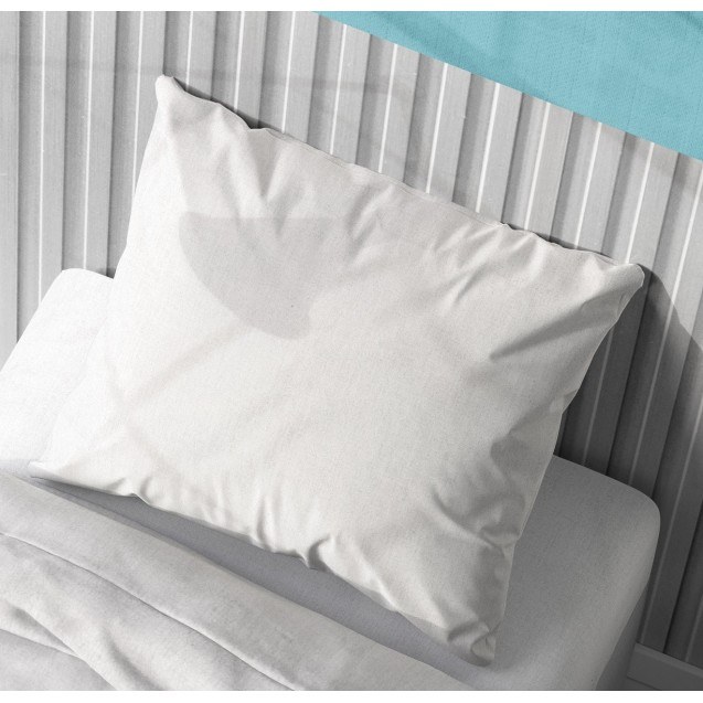 Μαξιλαροθήκη Dimcol Solid 491 White 50x70