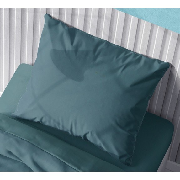 Μαξιλαροθήκη Dimcol Solid 494 Petrol 50x70