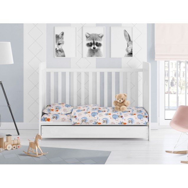 Πάπλωμα Κούνιας Dimcol Reach the Stars 191 Sky...