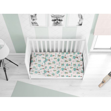 Πάπλωμα Κούνιας Dimcol Reach the Stars 192 Green 120x160