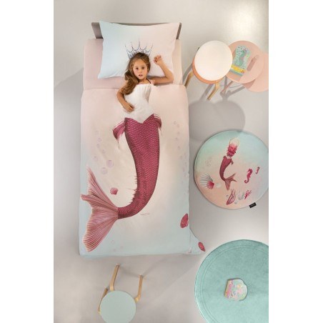 Σετ Παιδική Παπλωματοθήκη Ημίδιπλη Saint Clair Mermaid 165x225