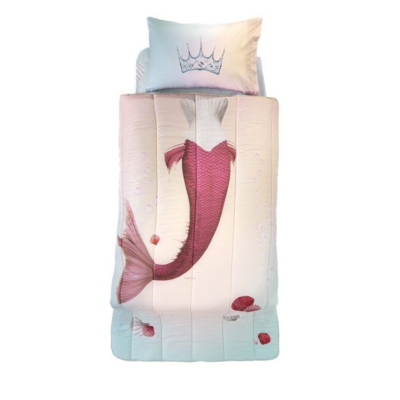 Σετ Παιδικό Πάπλωμα Ημίδιπλο Saint Clair Mermaid 160x220