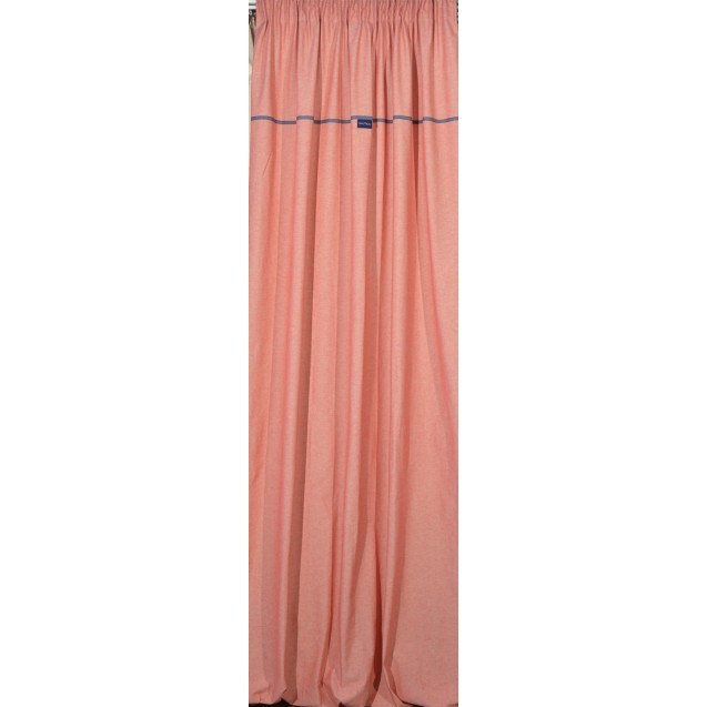 Κουρτίνα με Τρέσα Nautica Κόκκινο 145x270