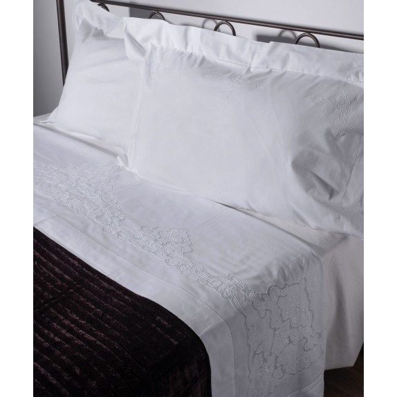 Σετ Σεντόνια Χειροποίητα Υπέρδιπλα 3 Τεμαχίων Silk...