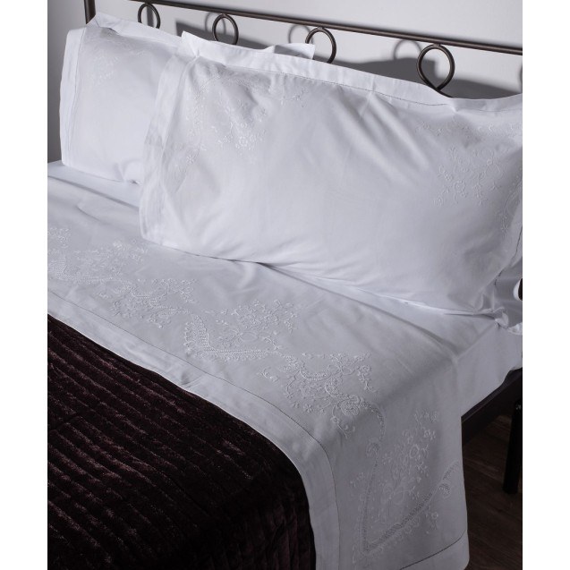 Σετ Σεντόνια Χειροποίητα Υπέρδιπλα 4 Τεμαχίων...