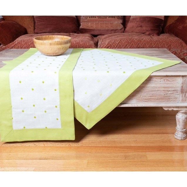 Runner Silk Fashion Spot Λαχανί 45x170