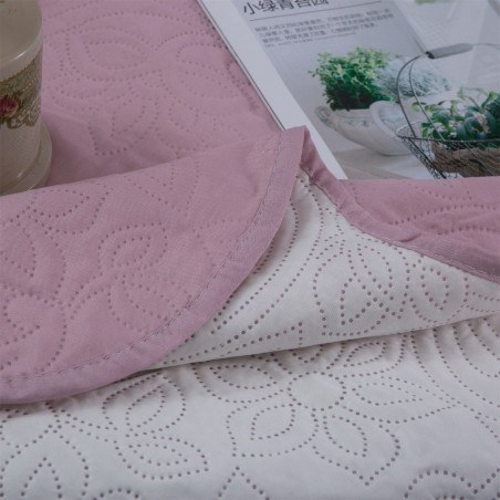 Σετ Κουβερλί Μονό 2 Τεμαχίων Silk Fashion Solid Amethyst/Cream 160x220